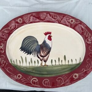 Rooster Platter